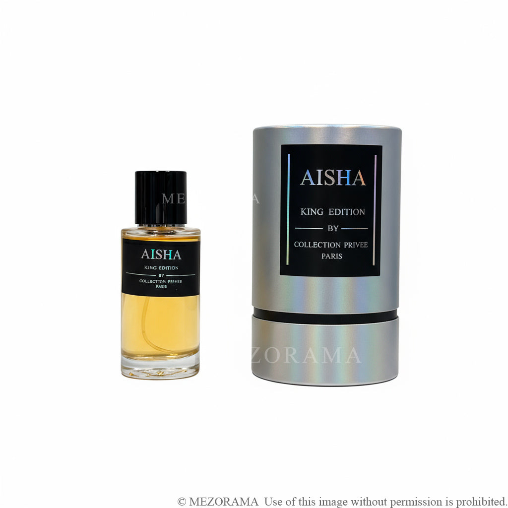 Perfume Elegante Sensual, AISHA, King Edition, Eau de Parfum Mixto, 50 ml