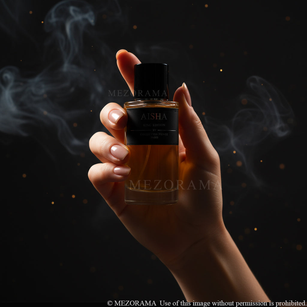 Perfume Elegante Sensual, AISHA, King Edition, Eau de Parfum Mixto, 50 ml