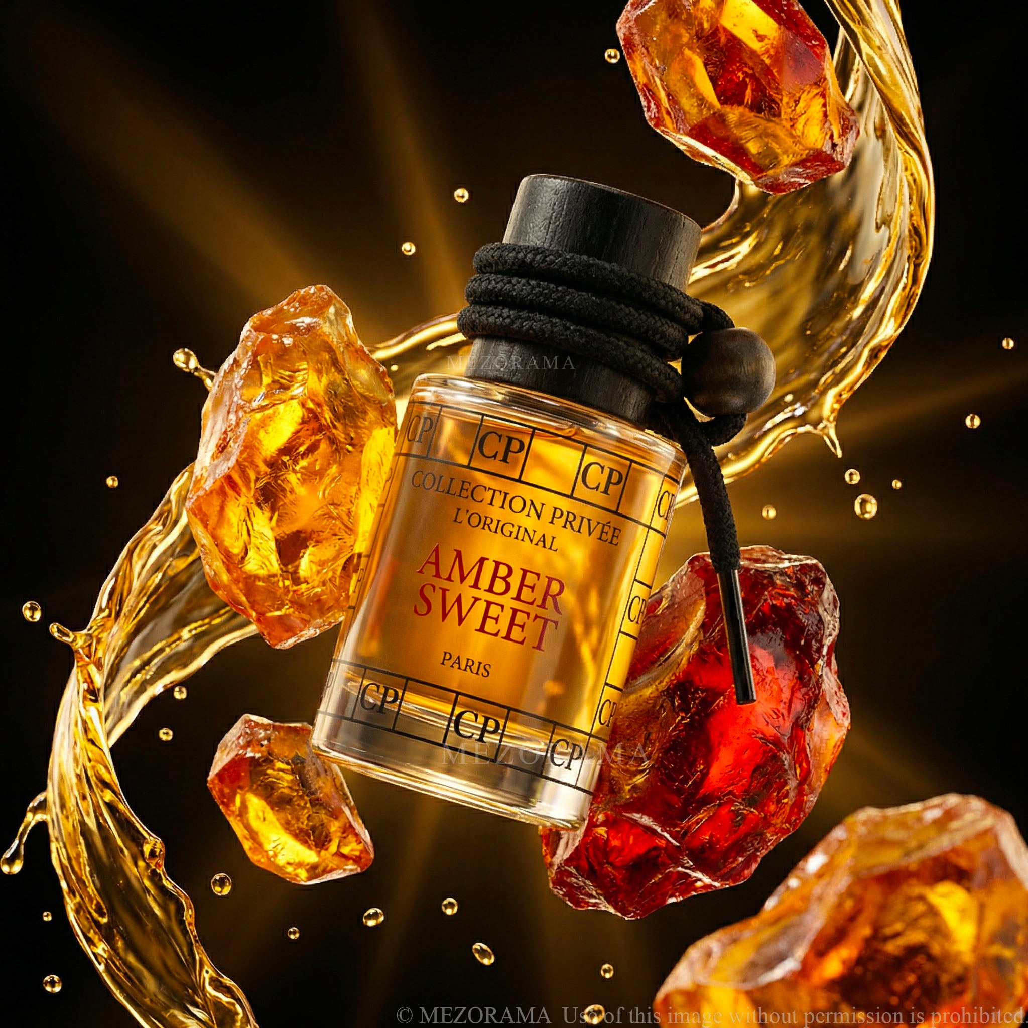Perfume Coche, Amber Sweet, Difusor Colgante