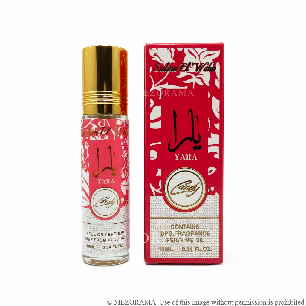 Oriental Gourmand Musk, YARA CANDY, Perfume Roll-on, 10 ml