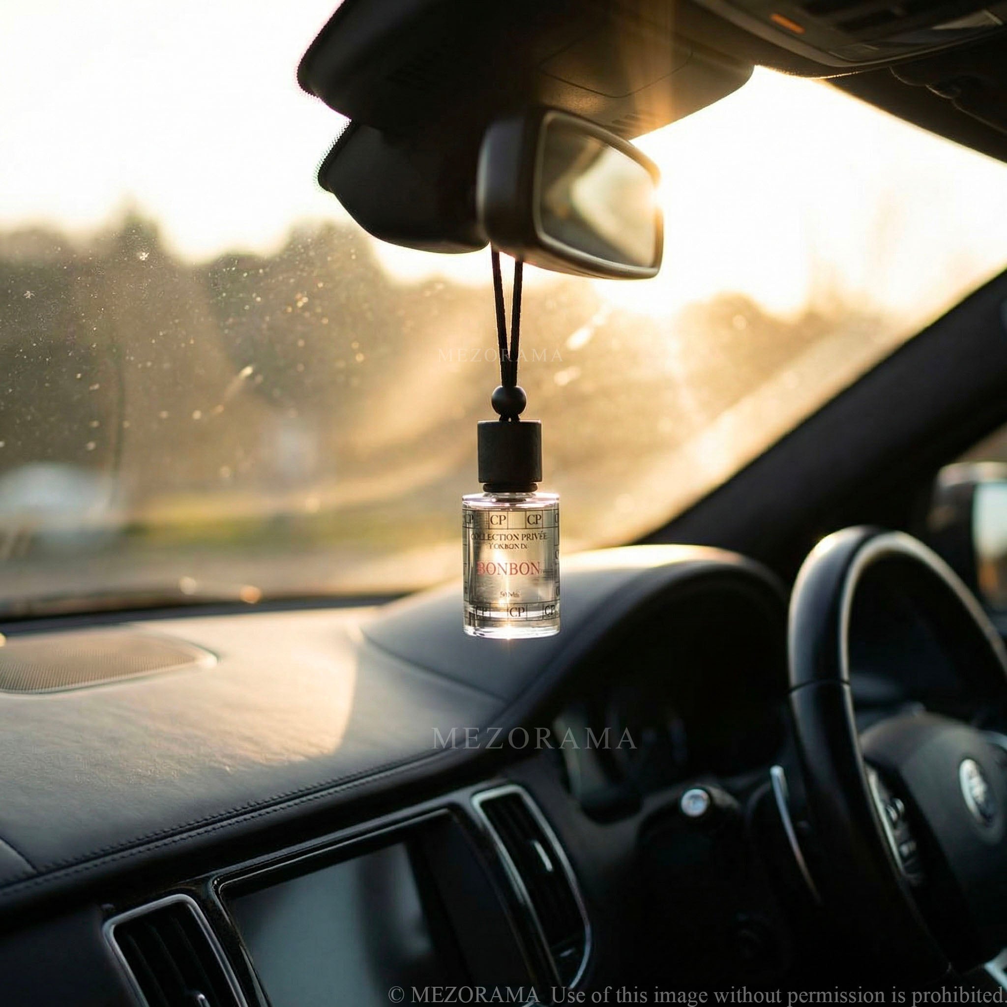 Perfume Coche, Aroma Caramelo, Difusor Colgante, 10ml