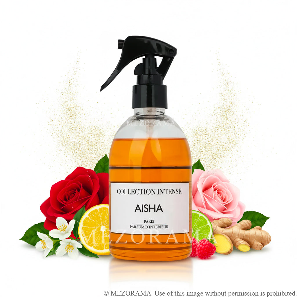 AISHA, Perfume de Hogar y Textiles, Colección Intense, 250ml