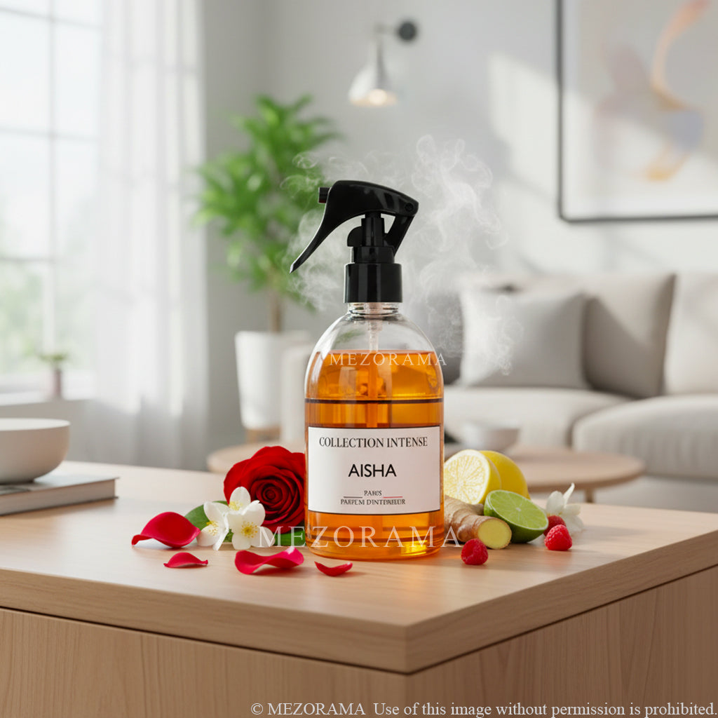 AISHA, Perfume de Hogar y Textiles, Colección Intense, 250ml