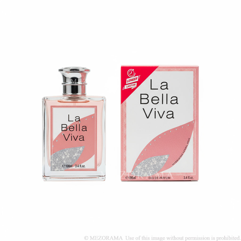 Floral Gourmand Adictivo, LA BELLA VIVA, Sillage Radiante, Eau de Parfum, 100ml