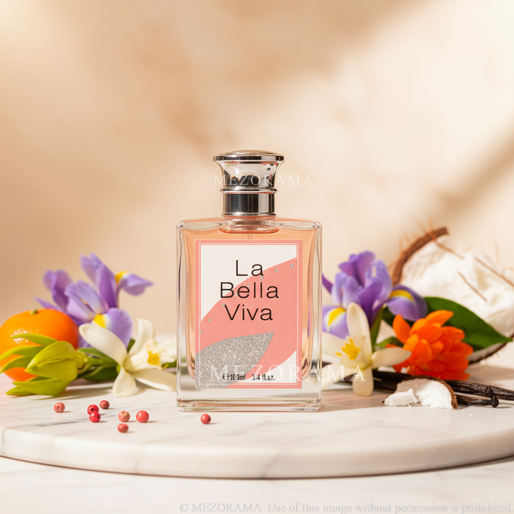 Floral Gourmand Adictivo, LA BELLA VIVA, Sillage Radiante, Eau de Parfum, 100ml