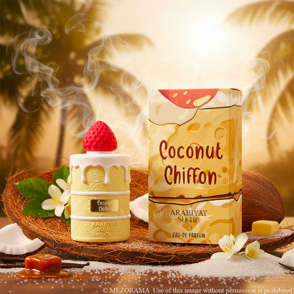 Perfume Gourmand Coco, Coconut Chiffon, Vainilla & Caramelo, Eau de Parfum, 100 ml