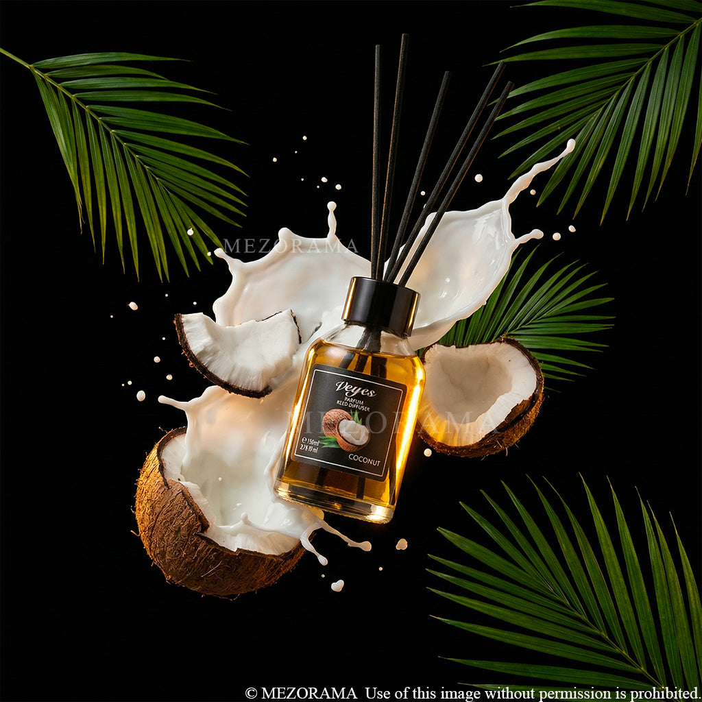 DIFFUSERS Intense Gourmand Ambiance, Diffuseur Veyes, Raspberry & Vanilla, Decorative Home Fragrance, 110ml