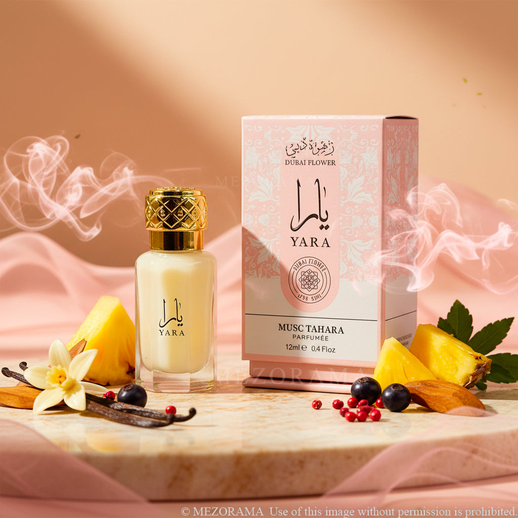 Musc Tahara, Nuevo envase, Dubai Flower, 12 ml