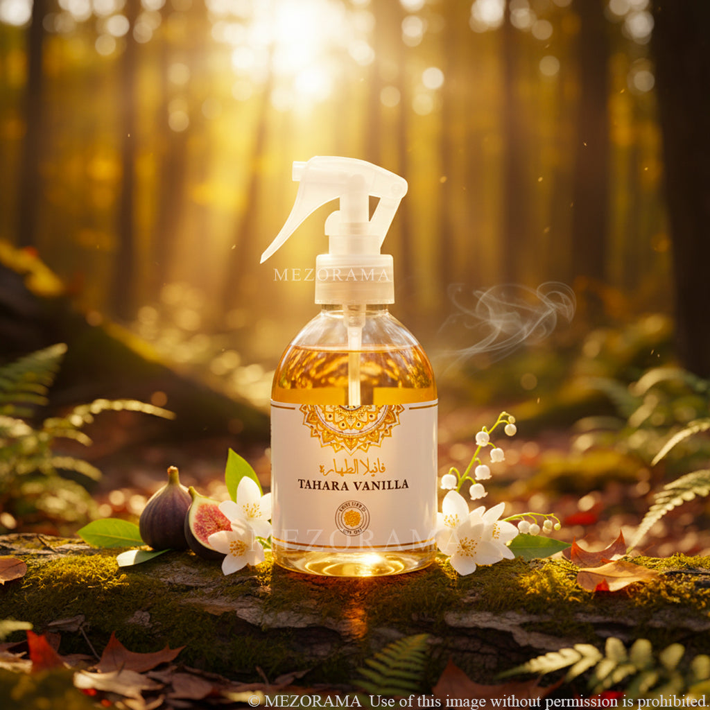 Tahara Vanilla, Perfume de Hogar y Textiles, Dubaï Flower, 250ml