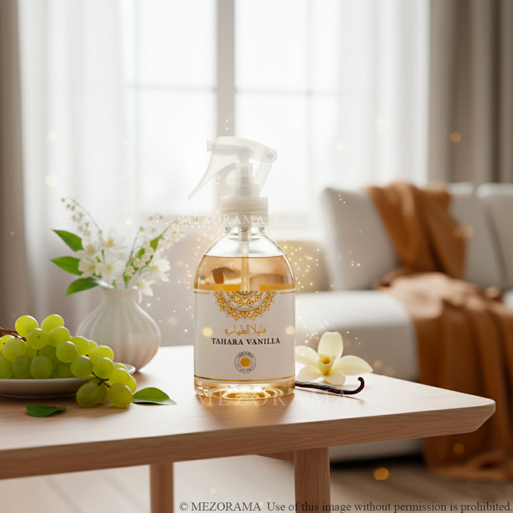 Tahara Vanilla, Perfume de Hogar y Textiles, Dubaï Flower, 250ml