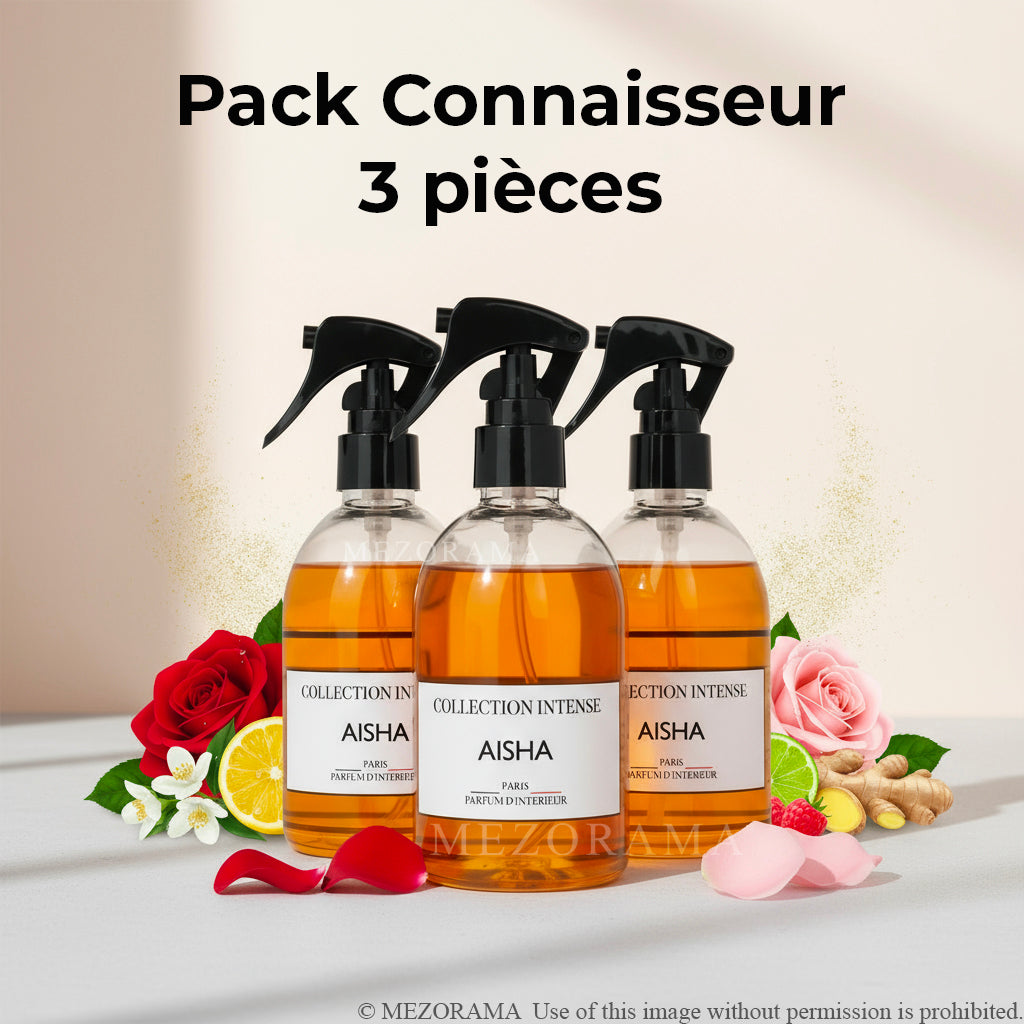 AISHA, Perfume de Hogar y Textiles, Colección Intense, 250ml