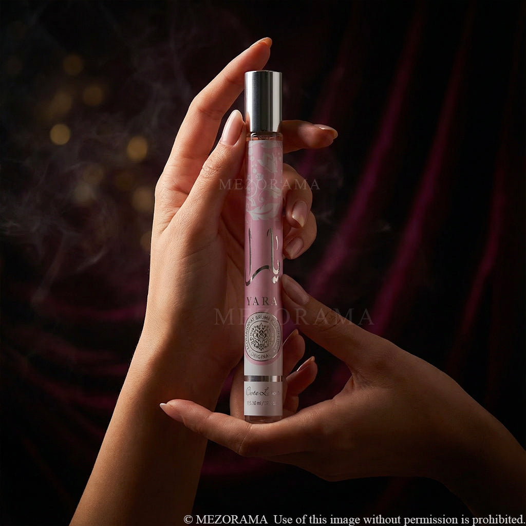 Perfume Viral Gourmand, Vainilla y Frutas Tropicales, Yara Rosa, 2 Productos